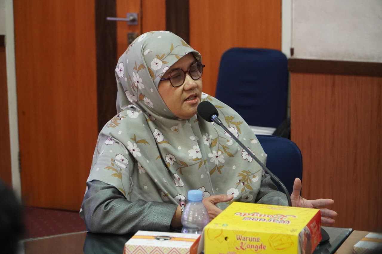 Wanita LDII Jawa Timur menghadiri diskusi yang digelar Diskominfo Jawa Timur
